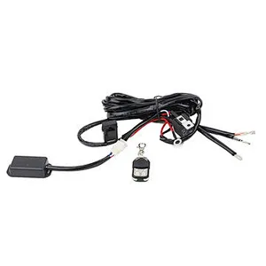 DC12V Input 14AWG Automotive Strobe Wiring Harness for LED Pod Light Bar Flash Wire Harness