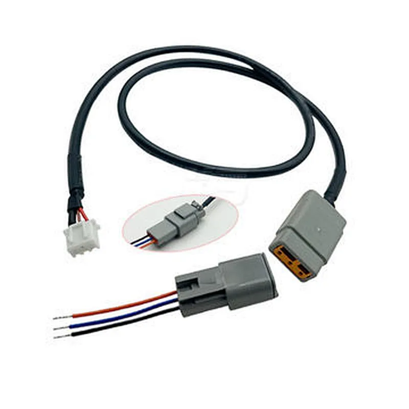 3Pin Deutsch DTM Wire Connector Gray Waterproof Female Male Auto Plug DTM06-3S/ATM06-3S to XH 2.54mm