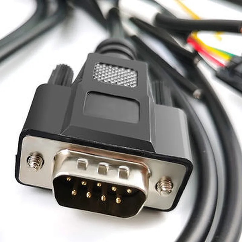 Factory custom industrial equipment wire harness DP9P to 20P GM car cable data extension cable