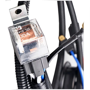 Hot sell 12V /24V Waterproof Motorcycle relay horn wire harness cable assembly