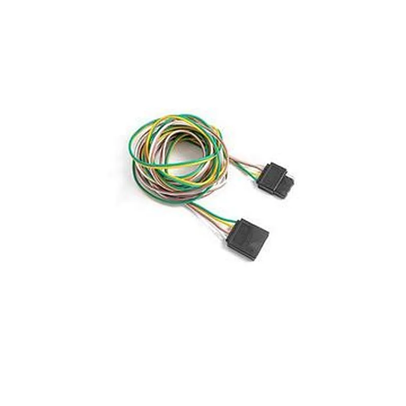 High Quality Pure 18 Gauge 4 Way Flat Wiring Connector 4 Pin Trailer Light Wire Harness