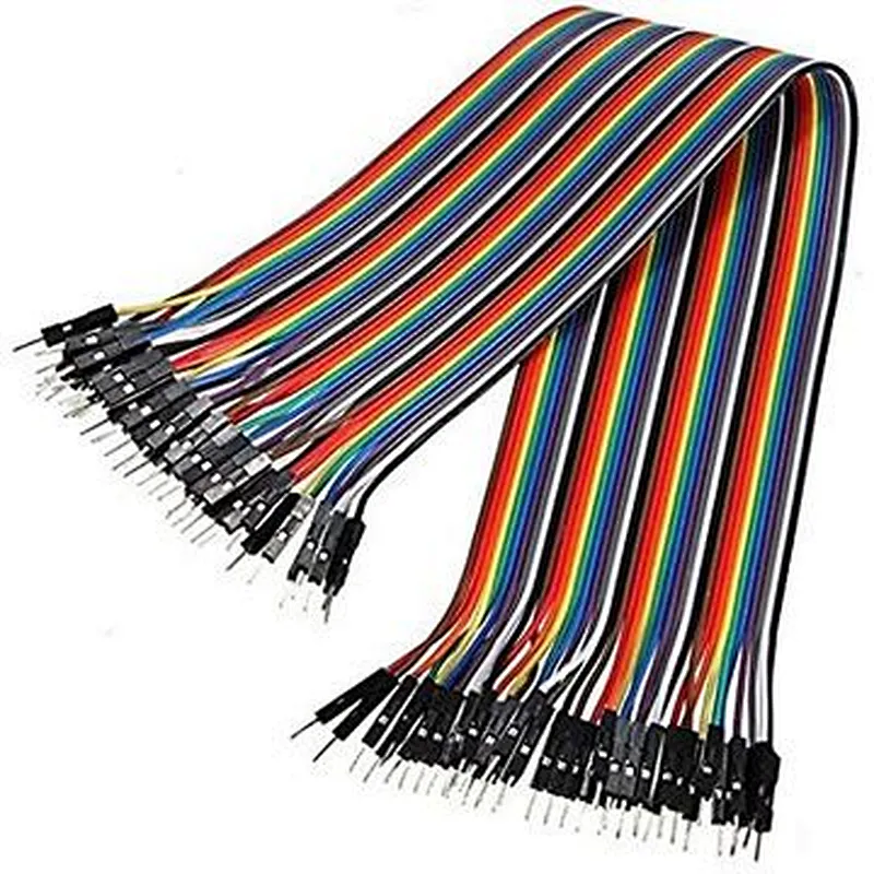 Custom Male to Female 1P 2P 3P 4P 5P 6P 10P 20P 30P 40P DuPon 2.54mm Breadboard Line flat ribbon