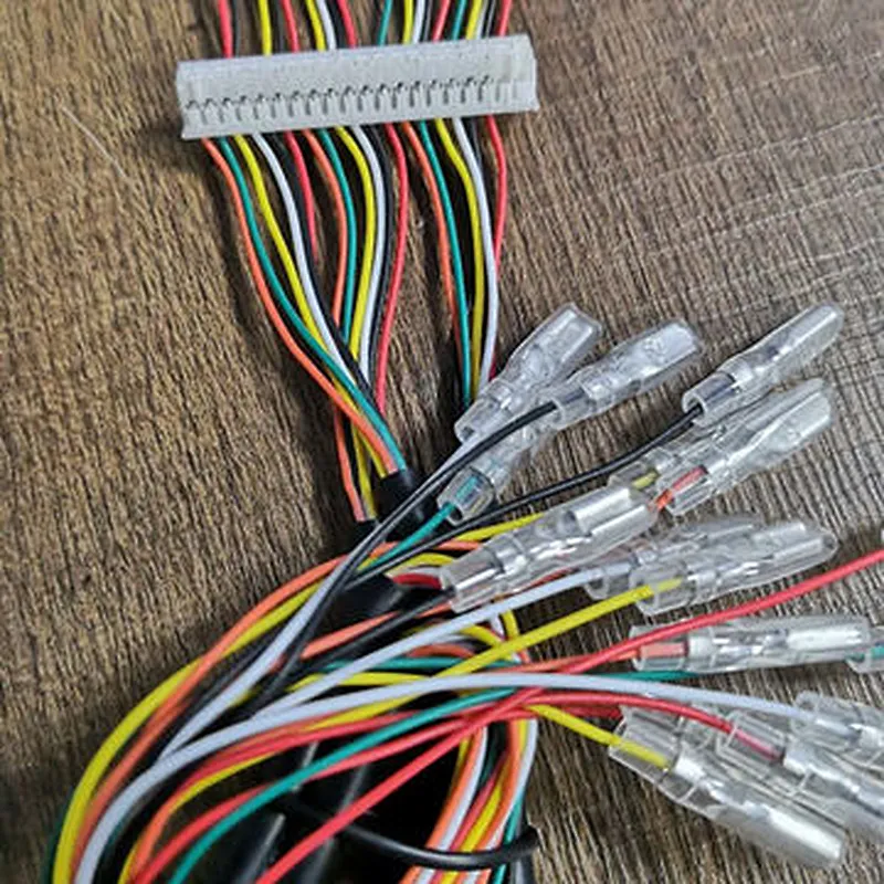 Custom customized lvds 5246 5p connector phd 40p 280 250 6.3 2.8 4.8 terminal machine wire harness