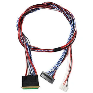 Customized 40pin to 30pin led to lcd converter cable Harness assembly