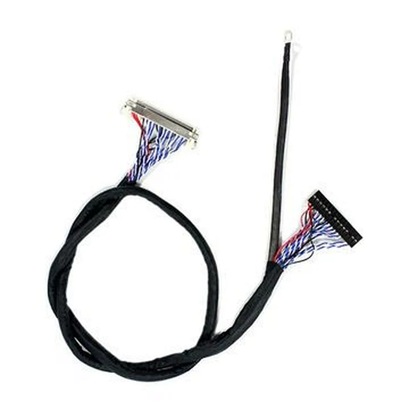 Customized 40pin to 30pin led to lcd converter cable Harness assembly