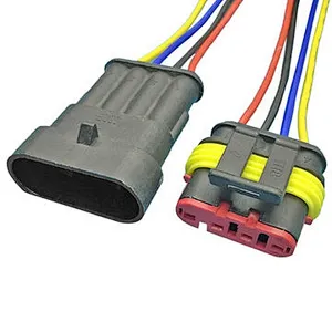 HID 1.5mm Waterproof Plug Automotive Wire Harness Connector