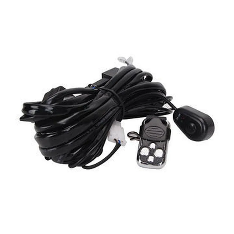 DC12V Input 14AWG Automotive Strobe Wiring Harness for LED Pod Light Bar Flash Wire Harness