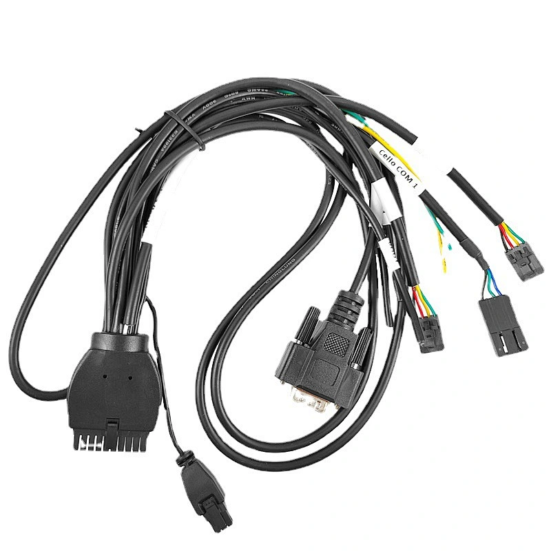 VDS harness cable assemblies adapter data line electronic harness cable industrial harness