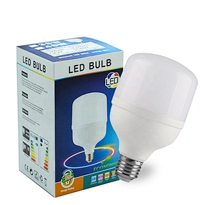 Materia prima del bulbo de la forma de T al por mayor3000 5000 Lumen 10W 30W 60W Precio LED Bombilla de luz，Precio LED Bombilla de luz