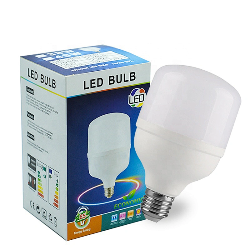 Materia prima del bulbo de la forma de T al por mayor3000 5000 Lumen 10W 30W 60W Precio LED Bombilla de luz，Precio LED Bombilla de luz