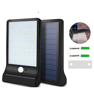 Luces solares del jardín de la luz de pared de lujo del sensor de movimiento de energía solar impermeable al aire libre Ip65 30W
