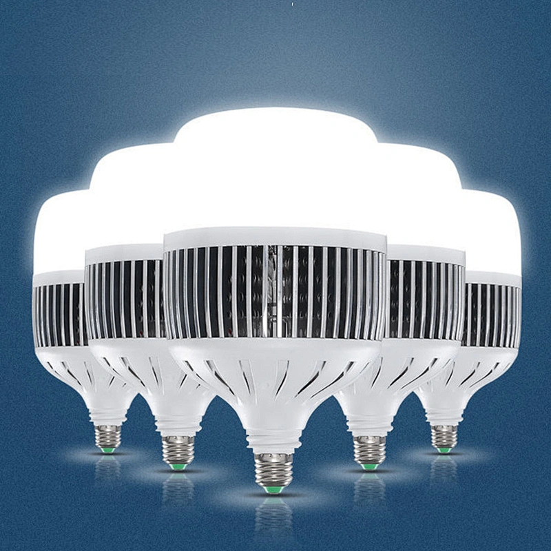 Bombilla en forma de T de alta potencia LED al por mayor E27e40 50w100w Iluminación industrial