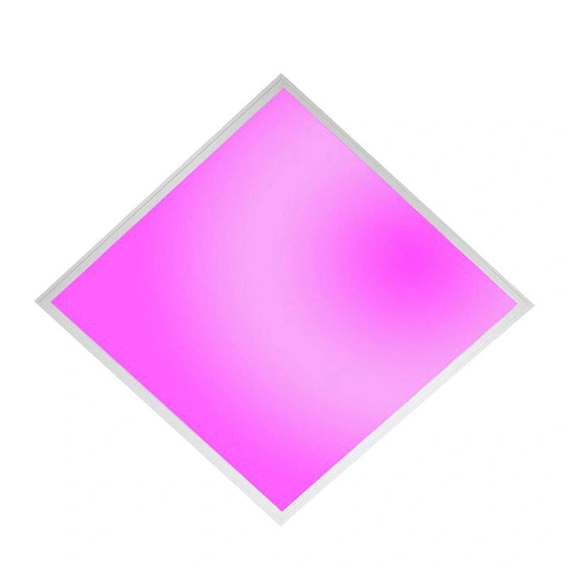 6W 8W 10W 12W Temperatura de cambio de color Panel de luz LED RGB cuadrado ajustable con control remoto