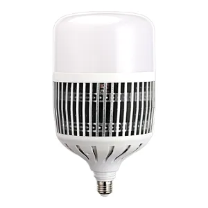 Bombilla en forma de T de alta potencia LED al por mayor E27e40 50w100w Iluminación industrial