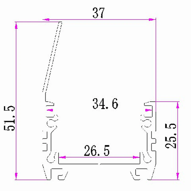 Fábrica de Guangdong, luz LED para exteriores de alta potencia para arandela de pared, estructura de iluminación de carcasa, luz a prueba de agua para arandela de pared
