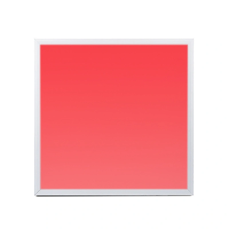 6W 8W 10W 12W Temperatura de cambio de color Panel de luz LED RGB cuadrado ajustable con control remoto