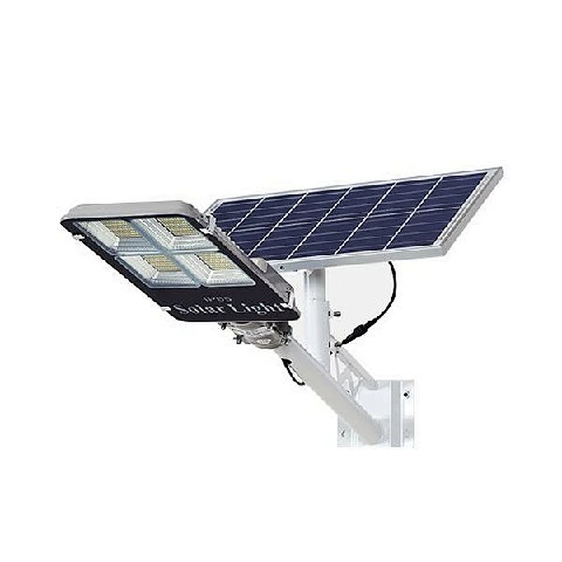 Guangzhou Factorys Control remoto impermeable al aire libre IP65 50 vatios 100W 300W 200W Lista de precios Farola LED solar