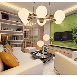 Zhongshan new design european modern simple pendant light hotel home living room decoration hanging pendant lamp