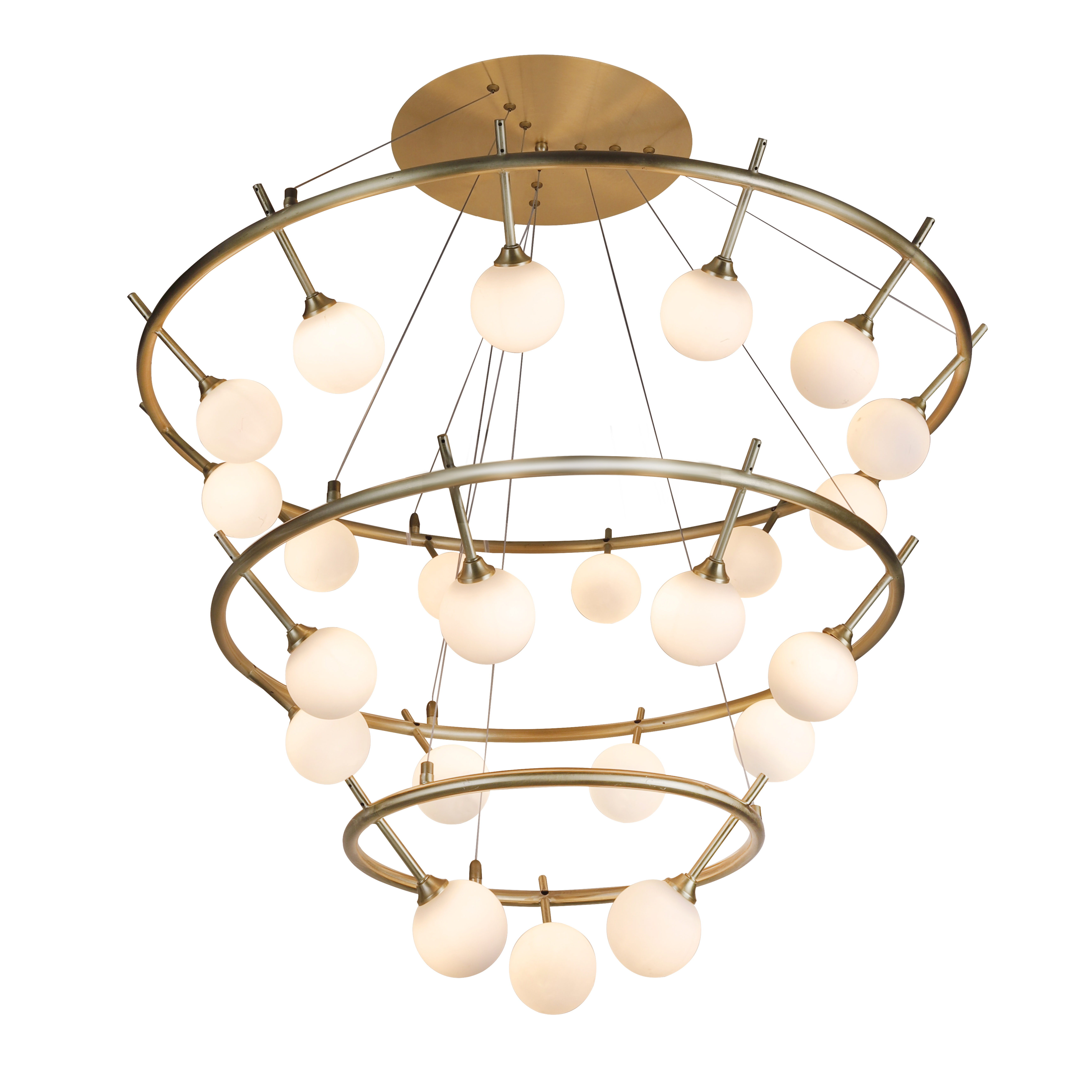 Wedding chandelier European modern beaurtiful high-end noble golden home hotel villa pendant ligjht