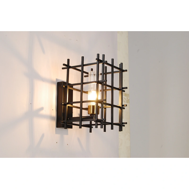new design modern wall lamp european creative iron art indoor decoration led wall lamp