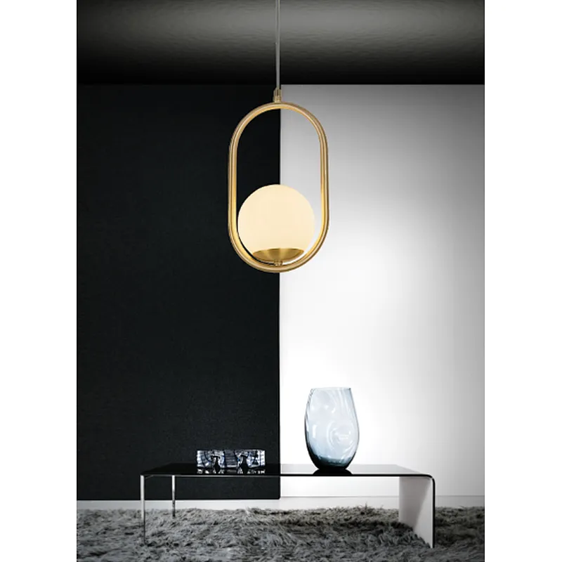 China wholesale good quality modern Meals pendant light indoor decoration gold light