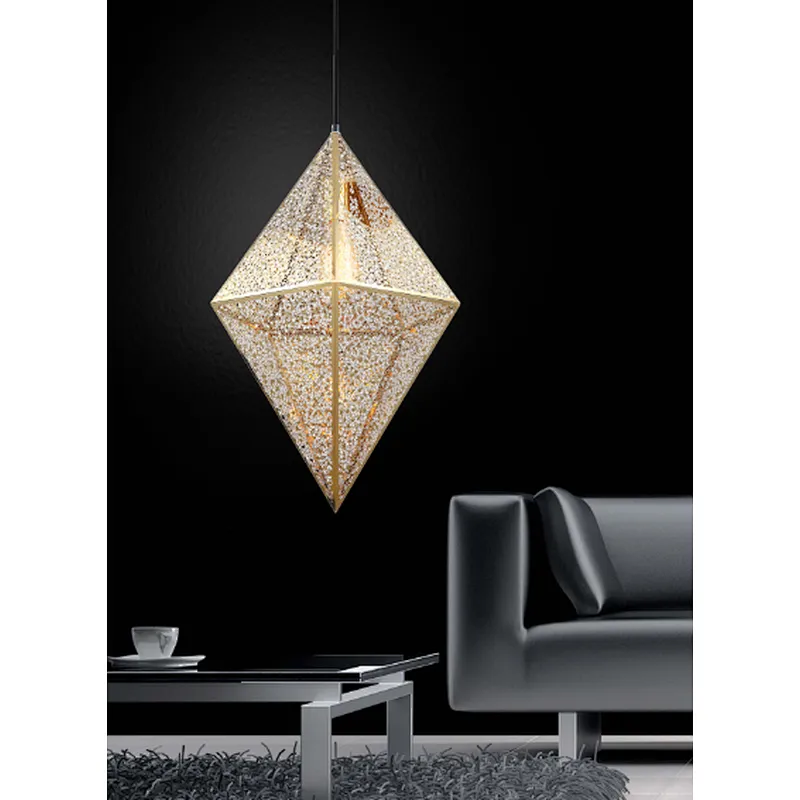 Fancy pendant light light luxury gold