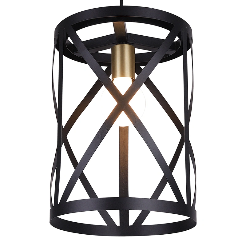 Industrial Metal Cage Light Bar Restaurant Hanging Pendant Light