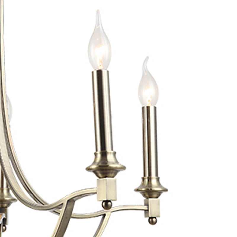 Art Deco Modern Spanish Style Gold Antique Brass Plating Indoor Pendant Light