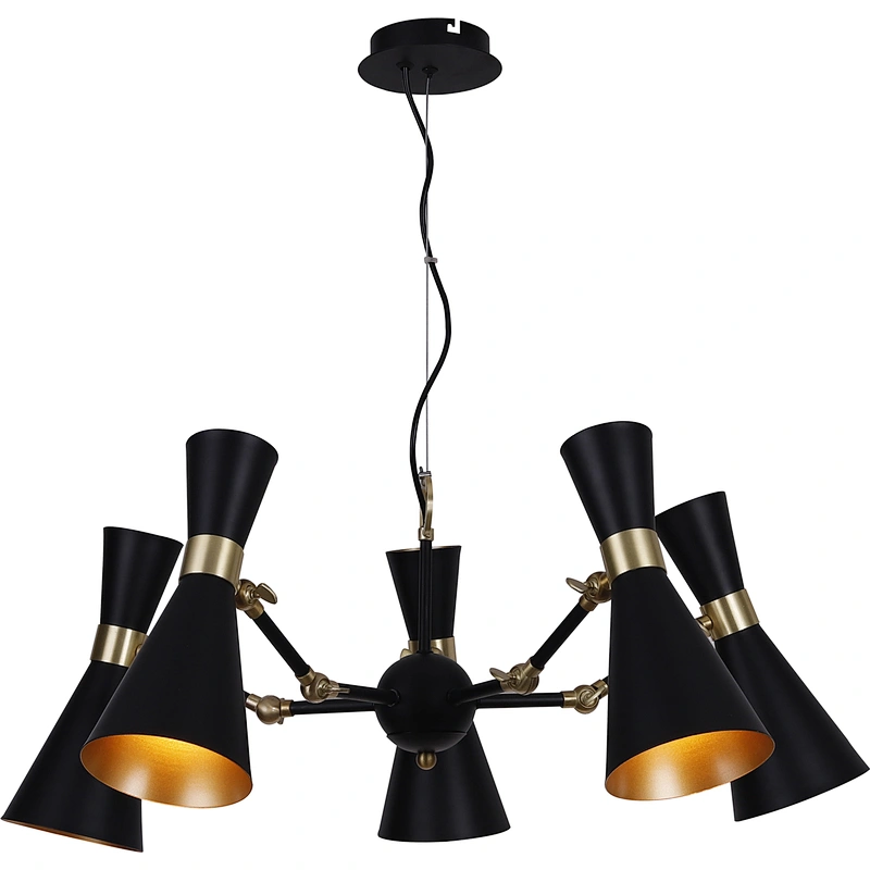 industrial style iron art chandelier pendant light modern