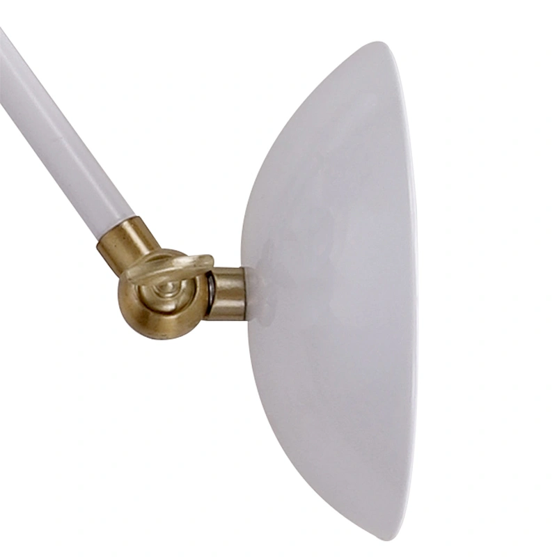 Modern white painting hotel decorative bed room wall lamp