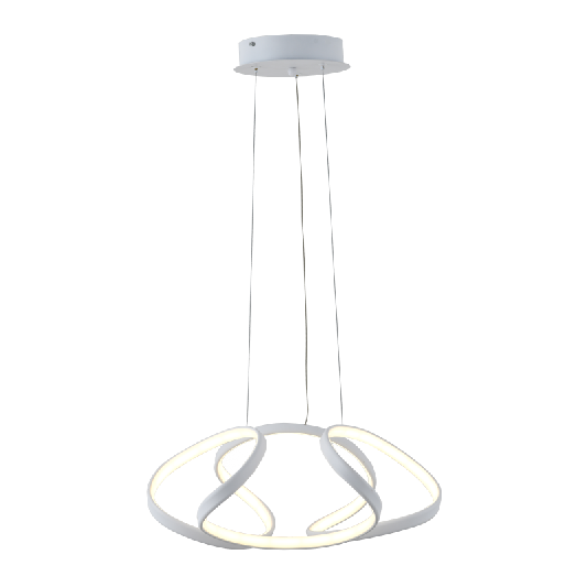 White LED modern pendant light European style creative metal pendant lamp for home office hotel