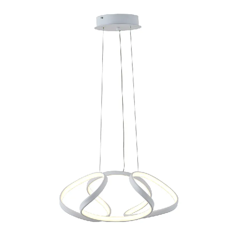 White LED modern pendant light European style creative metal pendant lamp for home office hotel