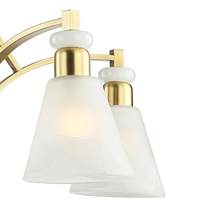 Modern luxury elegant painting gold chandelier pendant light beautiful E14 high-end pendant light