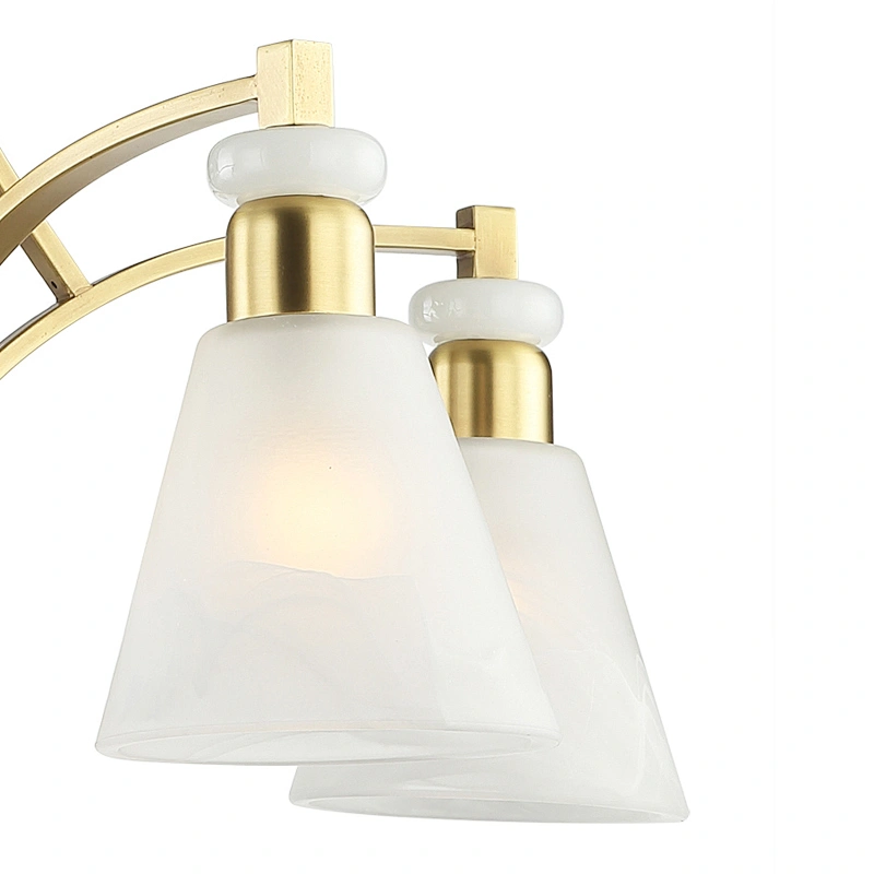 Modern luxury elegant painting gold chandelier pendant light beautiful E14 high-end pendant light
