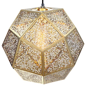 Modern Copper Metal Pendant Light Fixture
