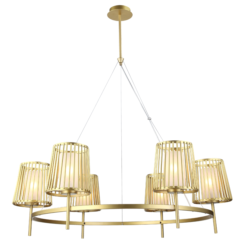 Modern luxury elegant nobel gold chandelier pendant light