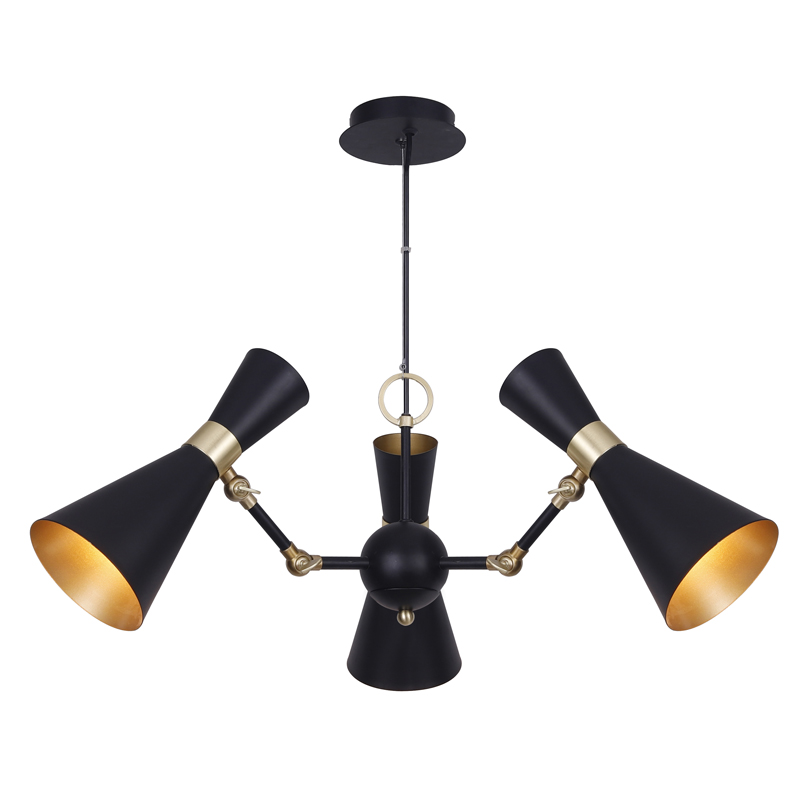 industrial style iron art chandelier pendant light modern