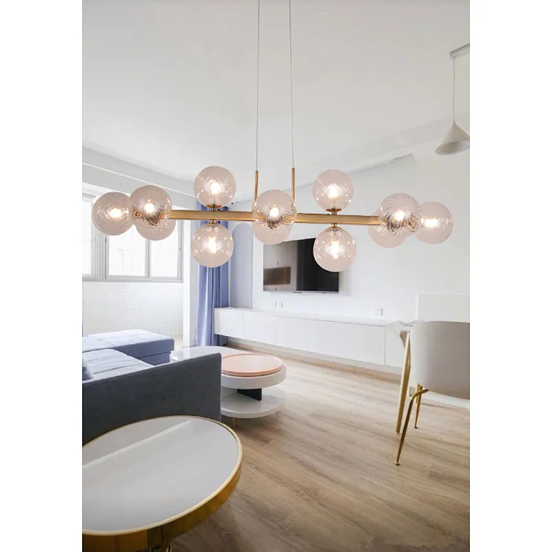 New design modern fashion G9*12 home hotel decoration pendant light