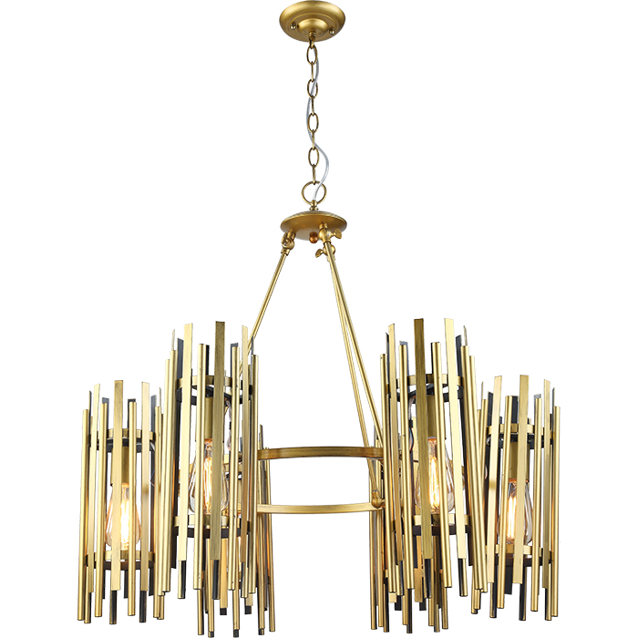 industrial shabby chic cage chandelier