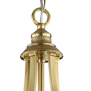 Modern luxury elegant painting gold chandelier pendant light beautiful E14 high-end pendant light