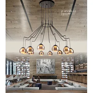 LED Nordic modern chandelier beautiful high quality hall chandelier