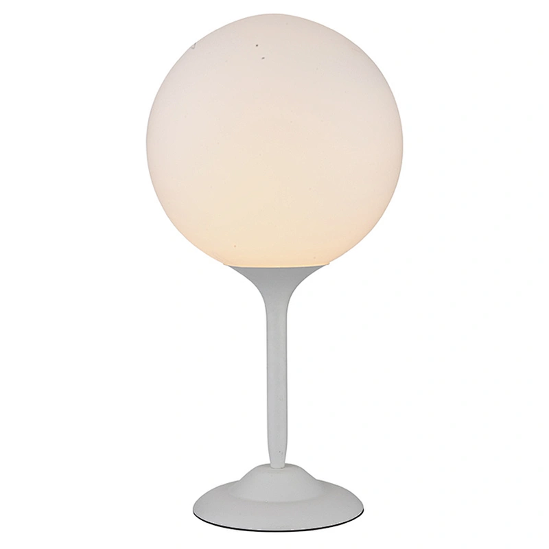 Modern big ball shape acrylic table lamp