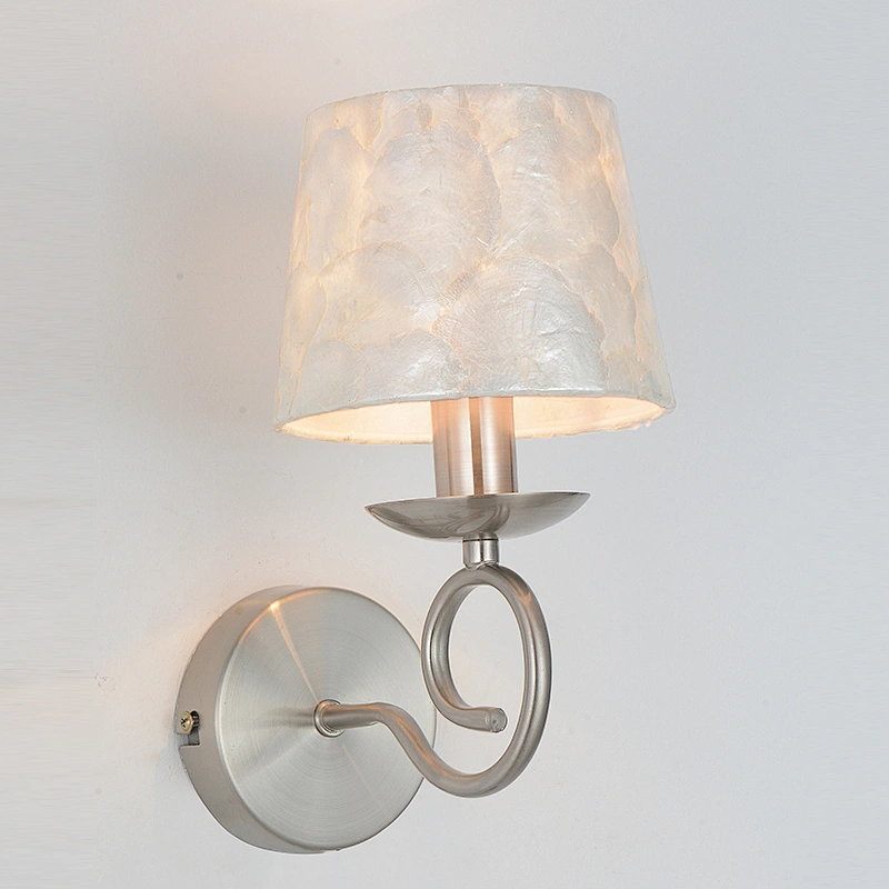 fabric shade wall lamp indoor lighting