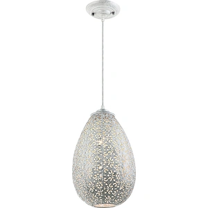 Metal Drop Cover Fancy Antique Brass Metal Ball Sheet Iron Welding Technique Hanging Pendant Light