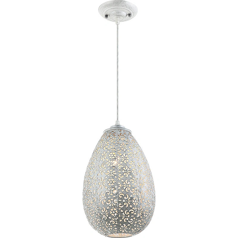 Metal Drop Cover Fancy Antique Brass Metal Ball Sheet Iron Welding Technique Hanging Pendant Light