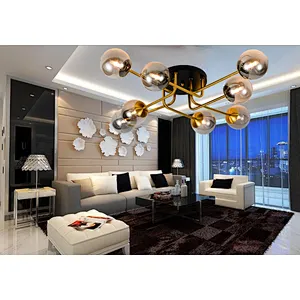 Modern fashion 8 lights ceiling lamp European style fancy indoor house hotel decoration ceiling light