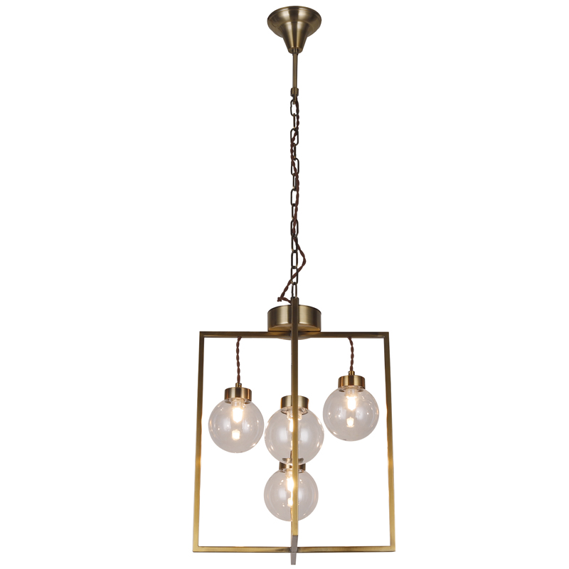 Luxury modern gold pendant lamp hotel home villa apartment decoration with G9  lamp holder