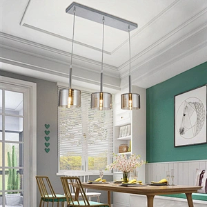 Luxury European Style Indoor Decorate Chandelier Glass Pendant Hanging Light