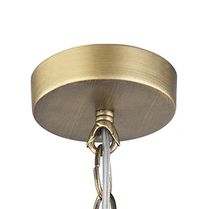 Vintage Brass Cage Shape E27 Single Pendant Lamp