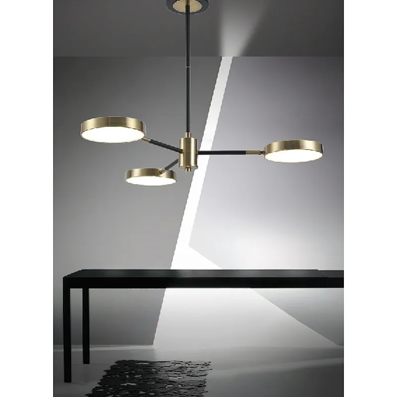European good quality chandeliers ceiling modern 3* led 9W ceiling lamp indoor lighting